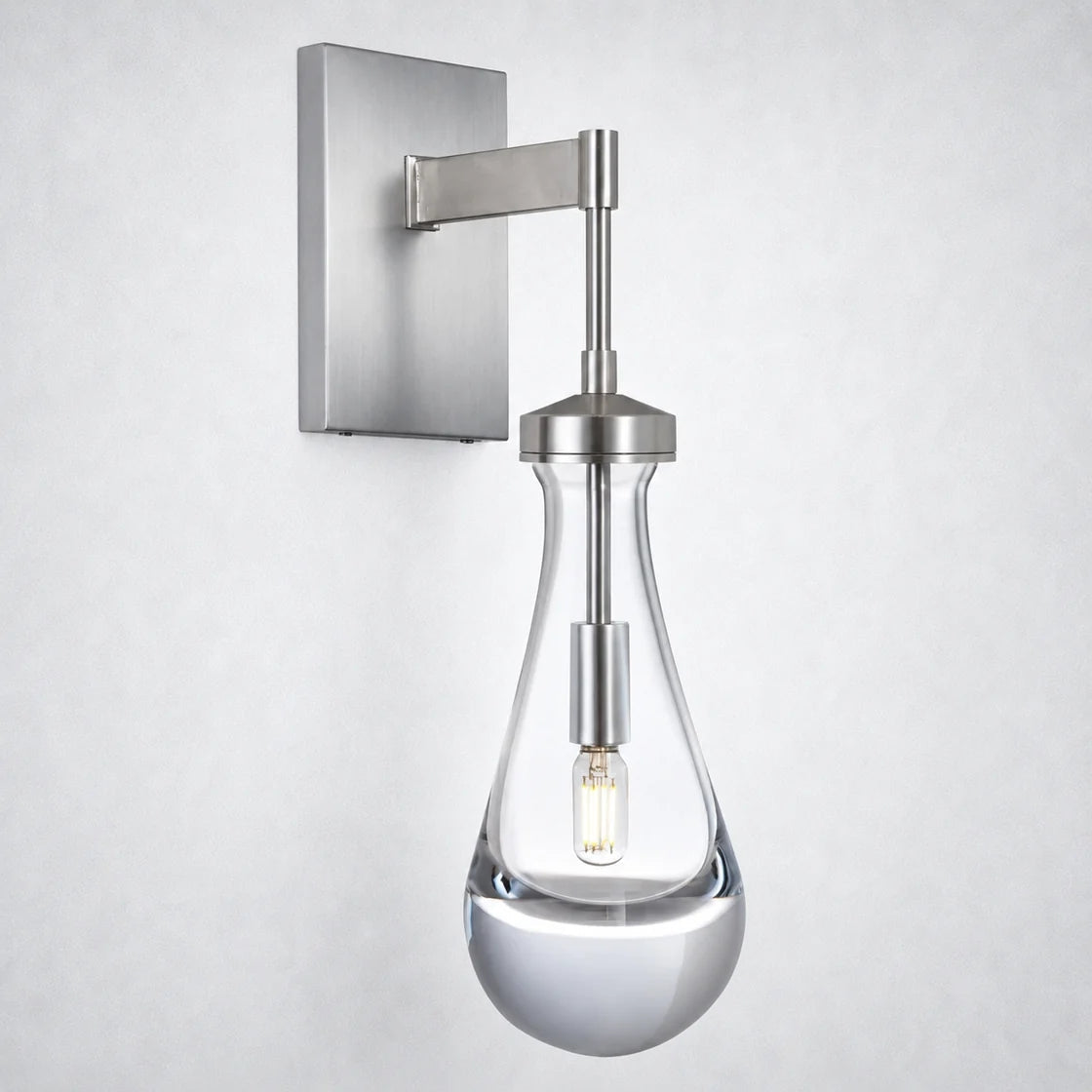 Raindrop Crystal Wall Sconce