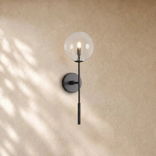 Apollos Glass Ball Wall Sconce - Zelno