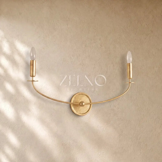 Arnetty 2-Light Wall Sconce - Zelno