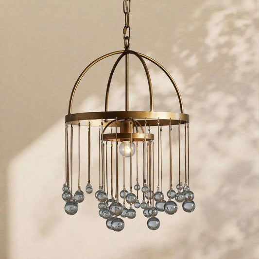 Aubrey Modern Crystal Ball Pendant Lamp - Zelno Lighting