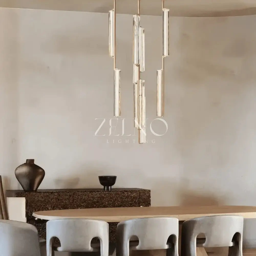 Audubom Crystal Round Chandelier - Zelno