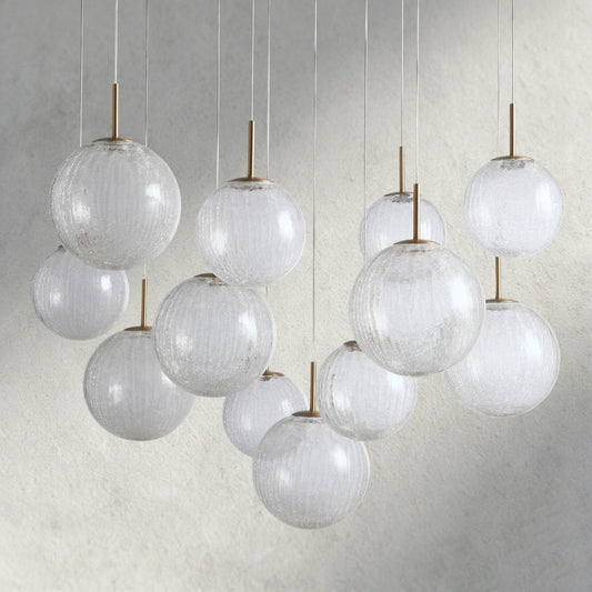 Casen Round Chandelier 20", 28", 34", 43" - Zelno
