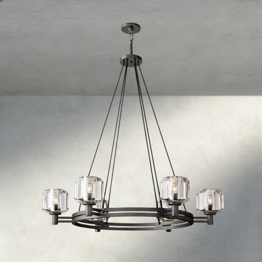 Damuet Round Chandelier 36", 48", 60" - Zelno