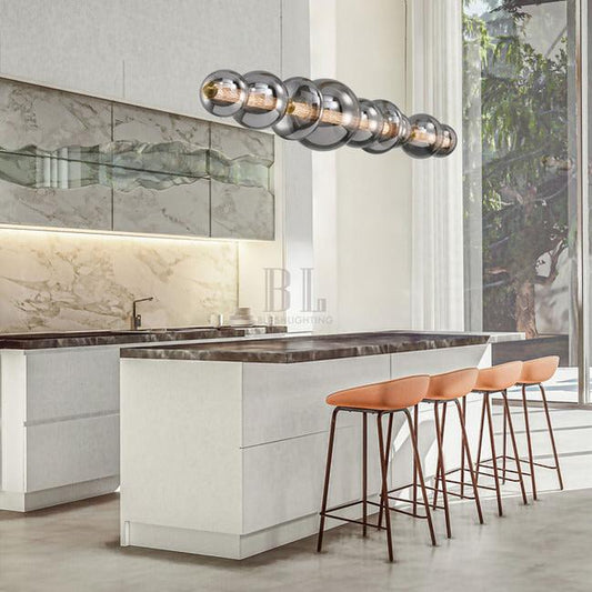 Echelon Linear Chandelier - Zelno Lighting