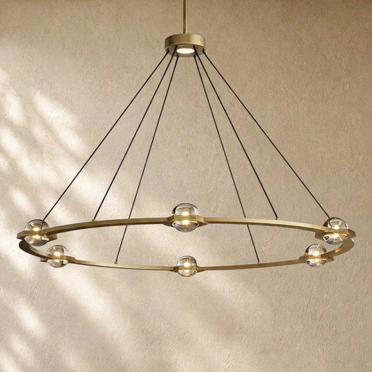 Ecletant Round Chandelier - Zelno