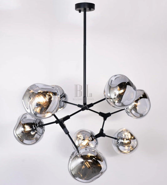 Galaxy Ball Glass Crystal Pendant Chandelier - Zelno Lighting