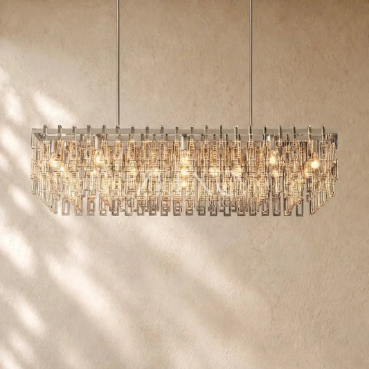 Marina Rectangular Chandelier - Zelno