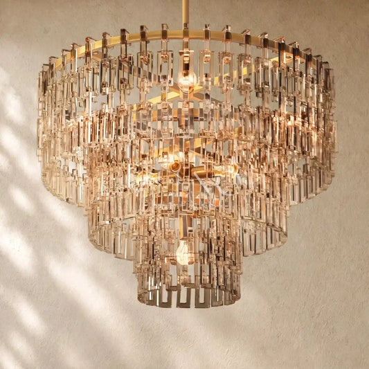 Marina Tiered Round Chandelier - Zelno