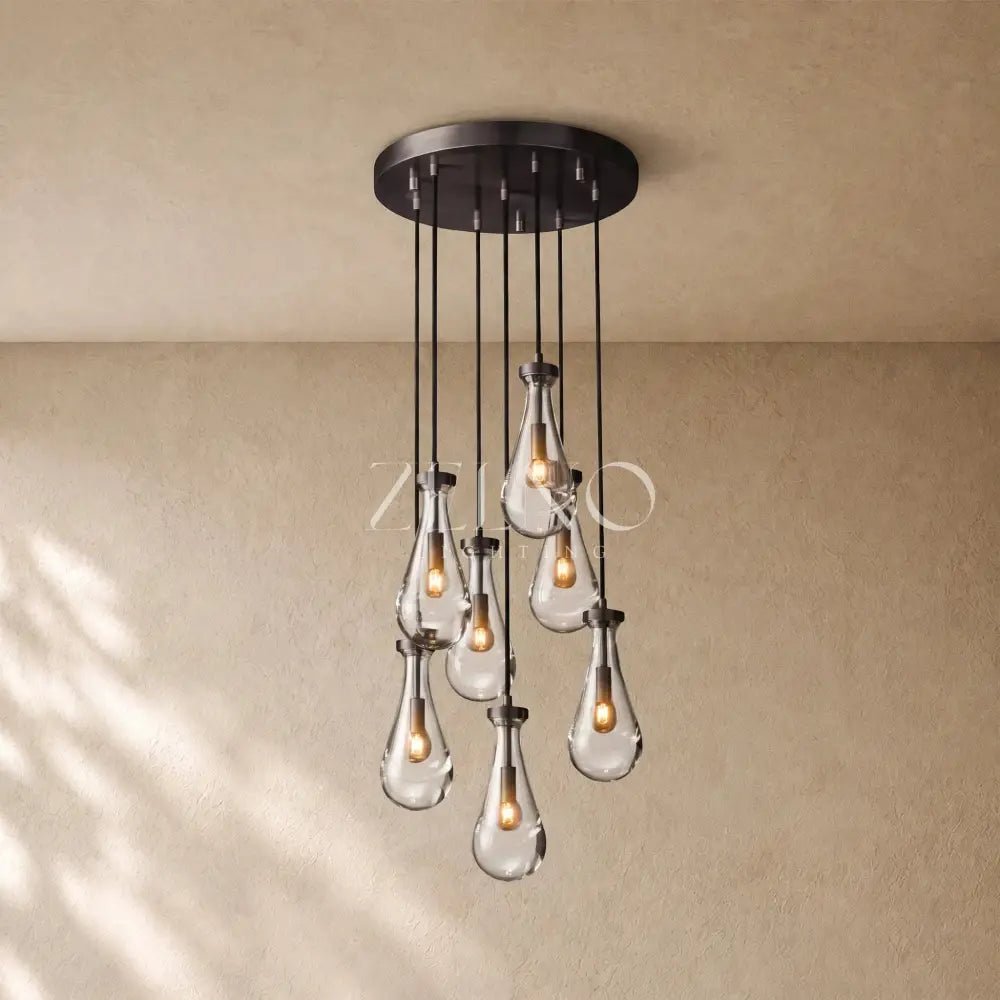 Raining Lighting Round Chandelier - Zelno