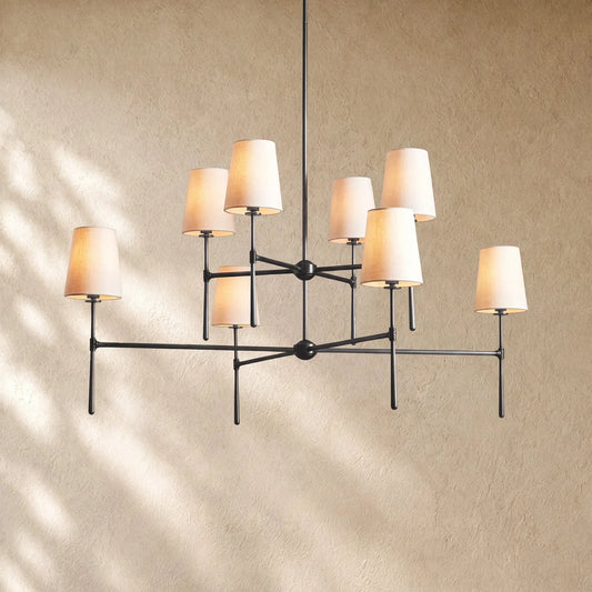 Rhodesy 2-Tier Round Chandelier - Zelno