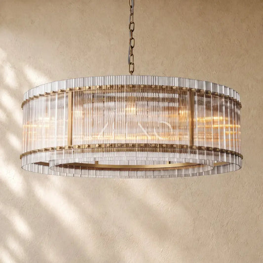 San Marcon Glass Round Chandelier - Zelno