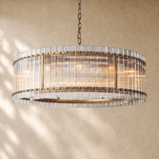San Marcon Glass Round Chandelier - Zelno