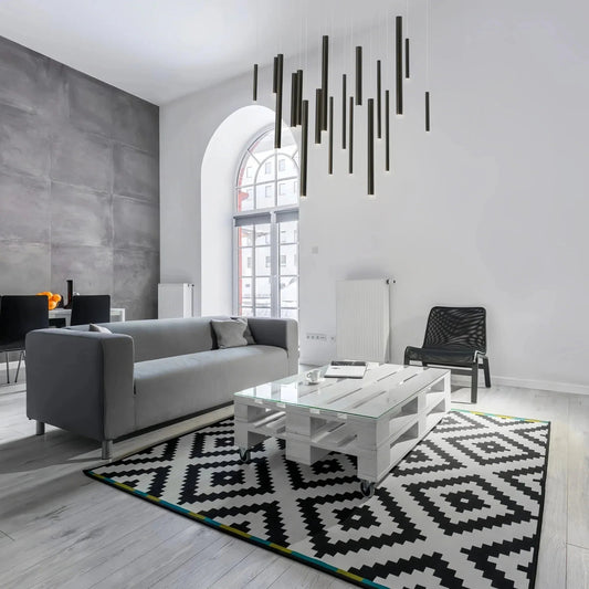 Santana Modern Linear Multi Light Pendant for Kitchen Island - Zelno Lighting