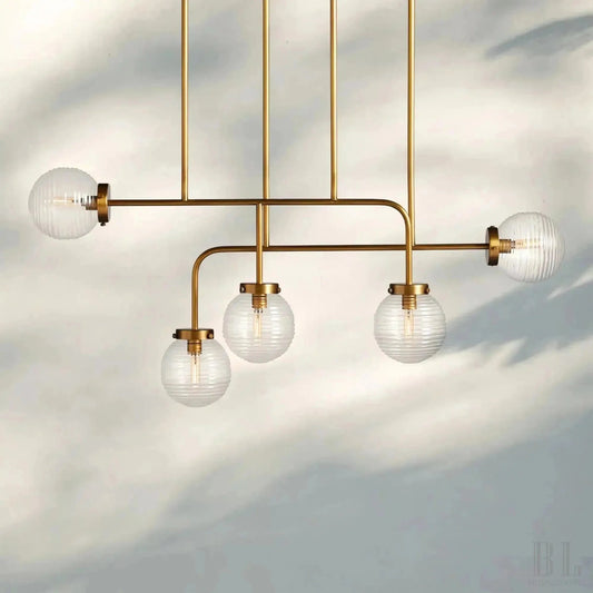 Sayre Linear Chandelier - Zelno Lighting