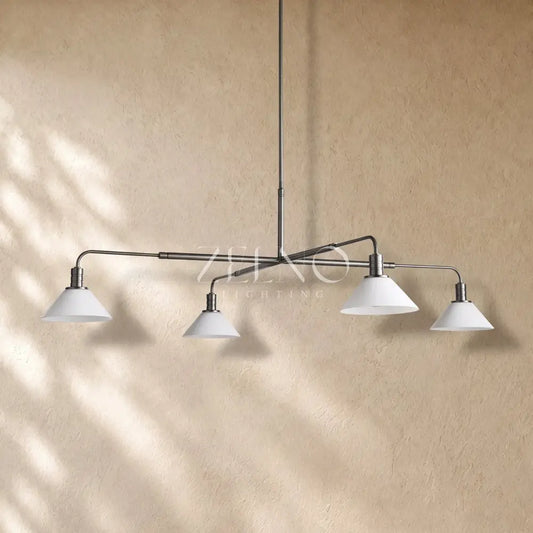 Theronm Glass Round Chandelier - Zelno