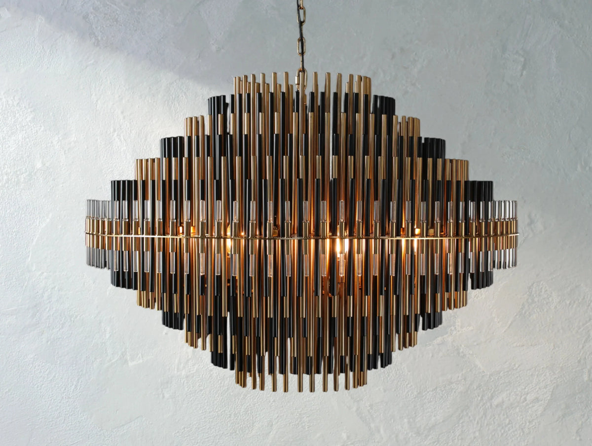 Emily Round Chandelier Zelno Lighting