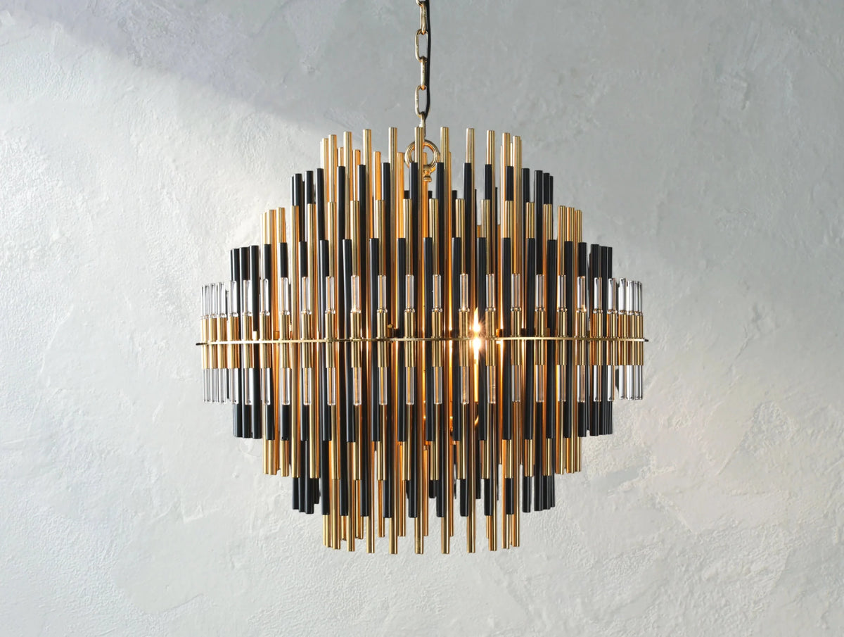 Emily Round Chandelier Zelno Lighting