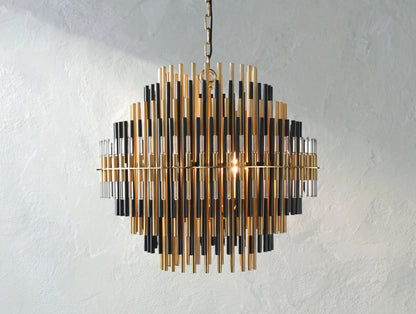 Emily Round Chandelier Zelno Lighting