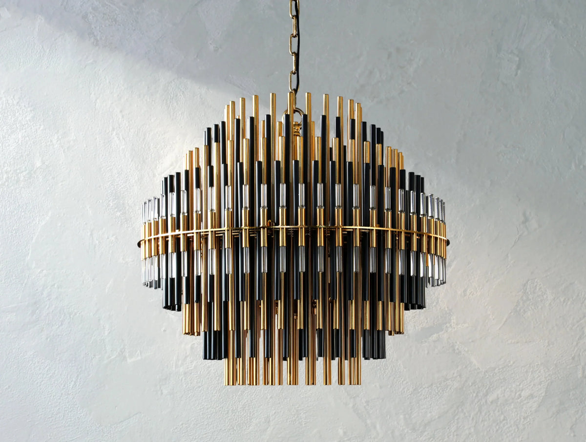 Emily Round Chandelier Zelno Lighting
