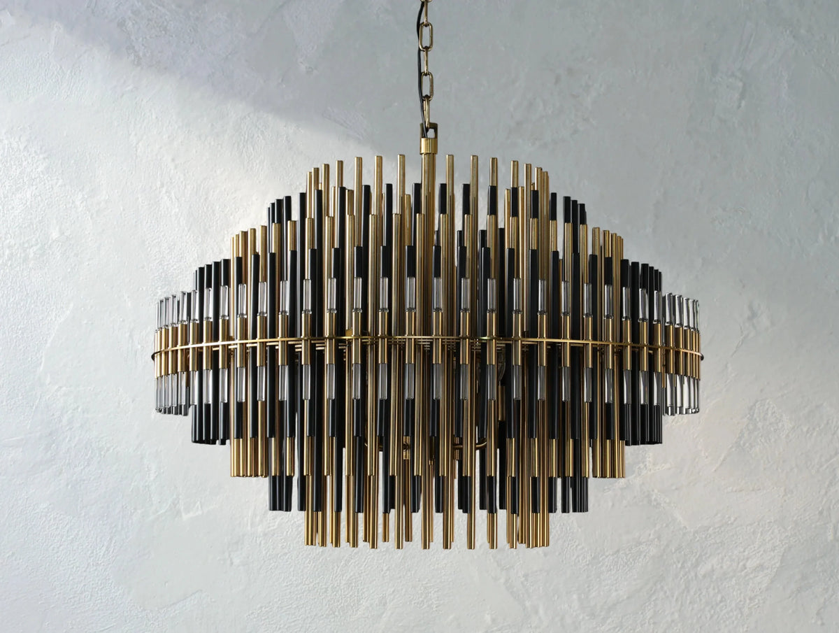 Emily Round Chandelier Zelno Lighting