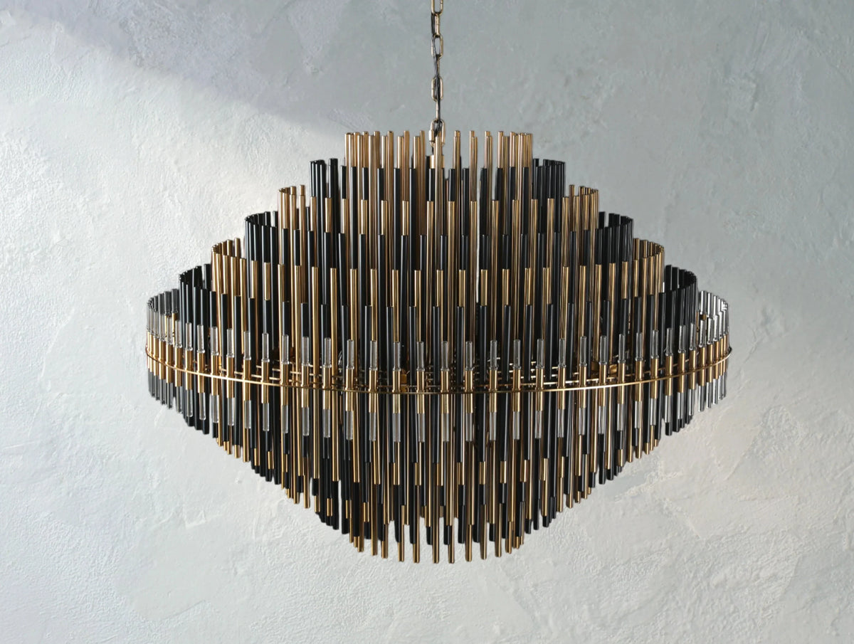 Emily Round Chandelier Zelno Lighting