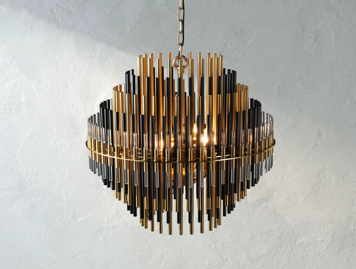 Emily Round Chandelier Zelno Lighting