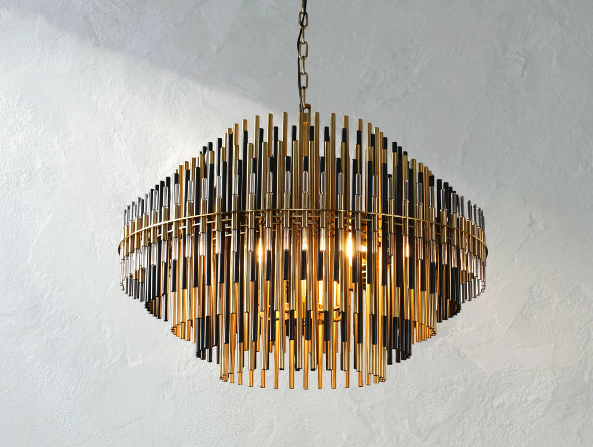Emily Round Chandelier Zelno Lighting