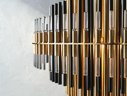 Emily Round Chandelier Zelno Lighting