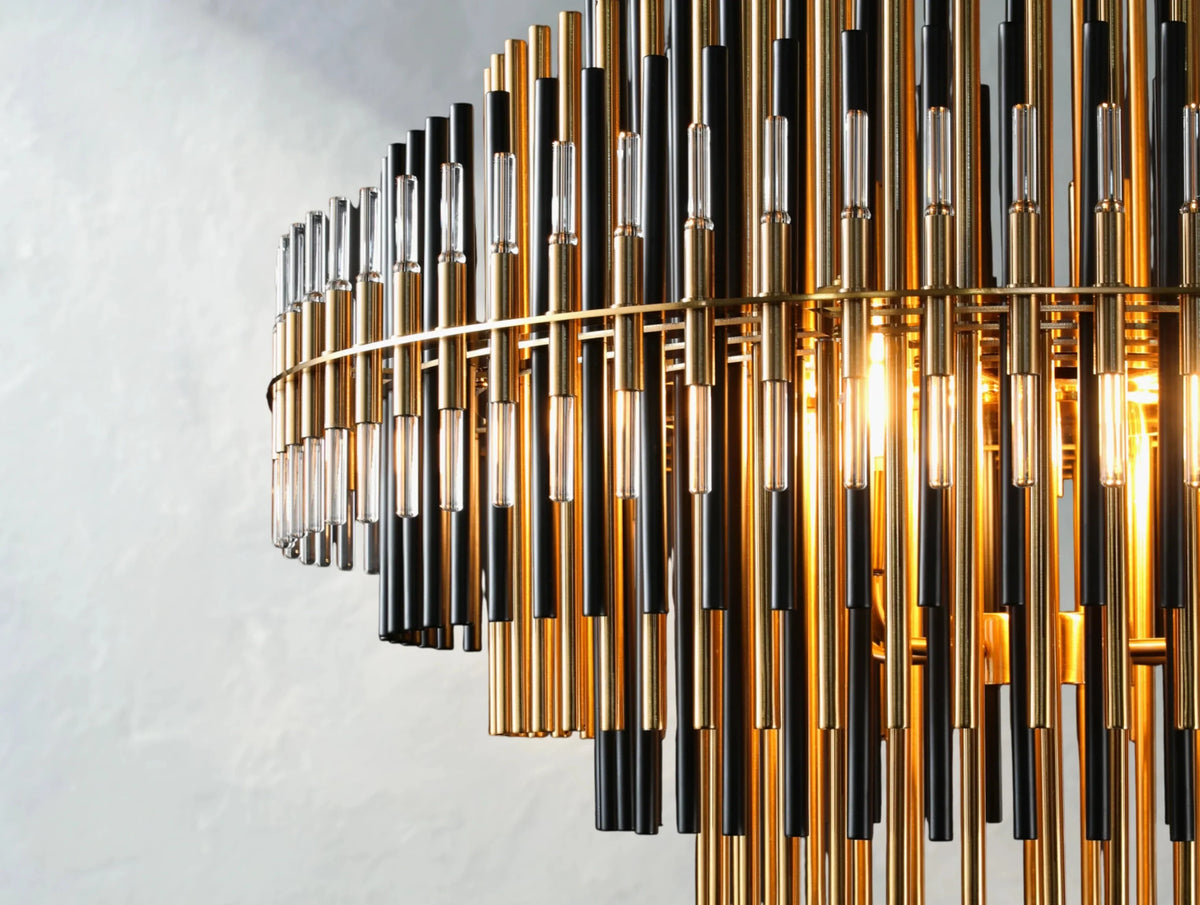 Emily Round Chandelier Zelno Lighting