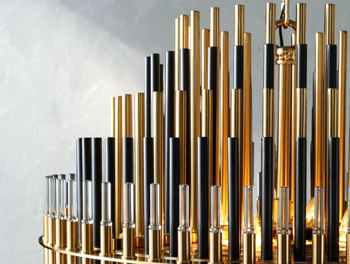 Emily Round Chandelier Zelno Lighting