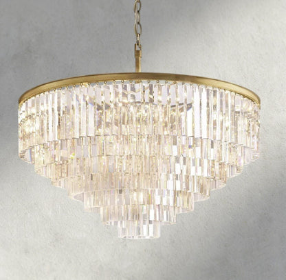 1920s Odeon Round Chandelier 20", 32", 44" - Zelno