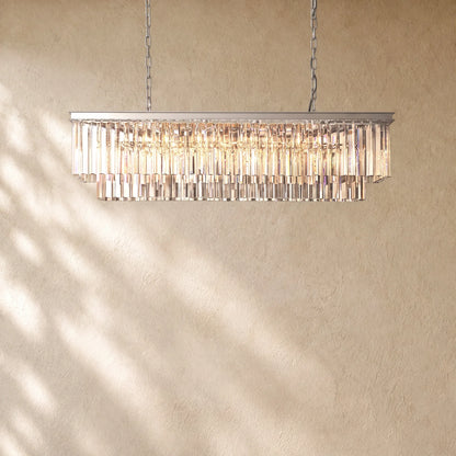 1920s  Rectangular Chandelier 40" 49" 59"