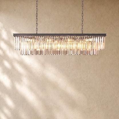 1920s  Rectangular Chandelier 40" 49" 59"