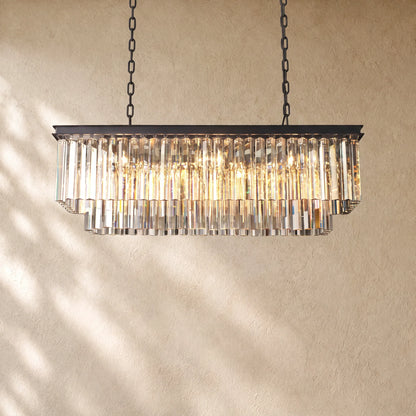 1920s  Rectangular Chandelier 40" 49" 59"