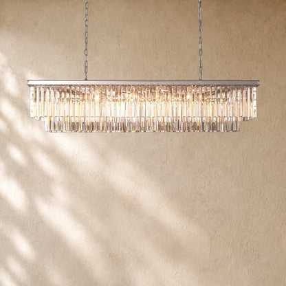 1920s  Rectangular Chandelier 40" 49" 59"