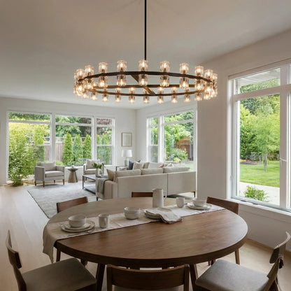 Arcacheno Round Chandelier 36" 48" 60"