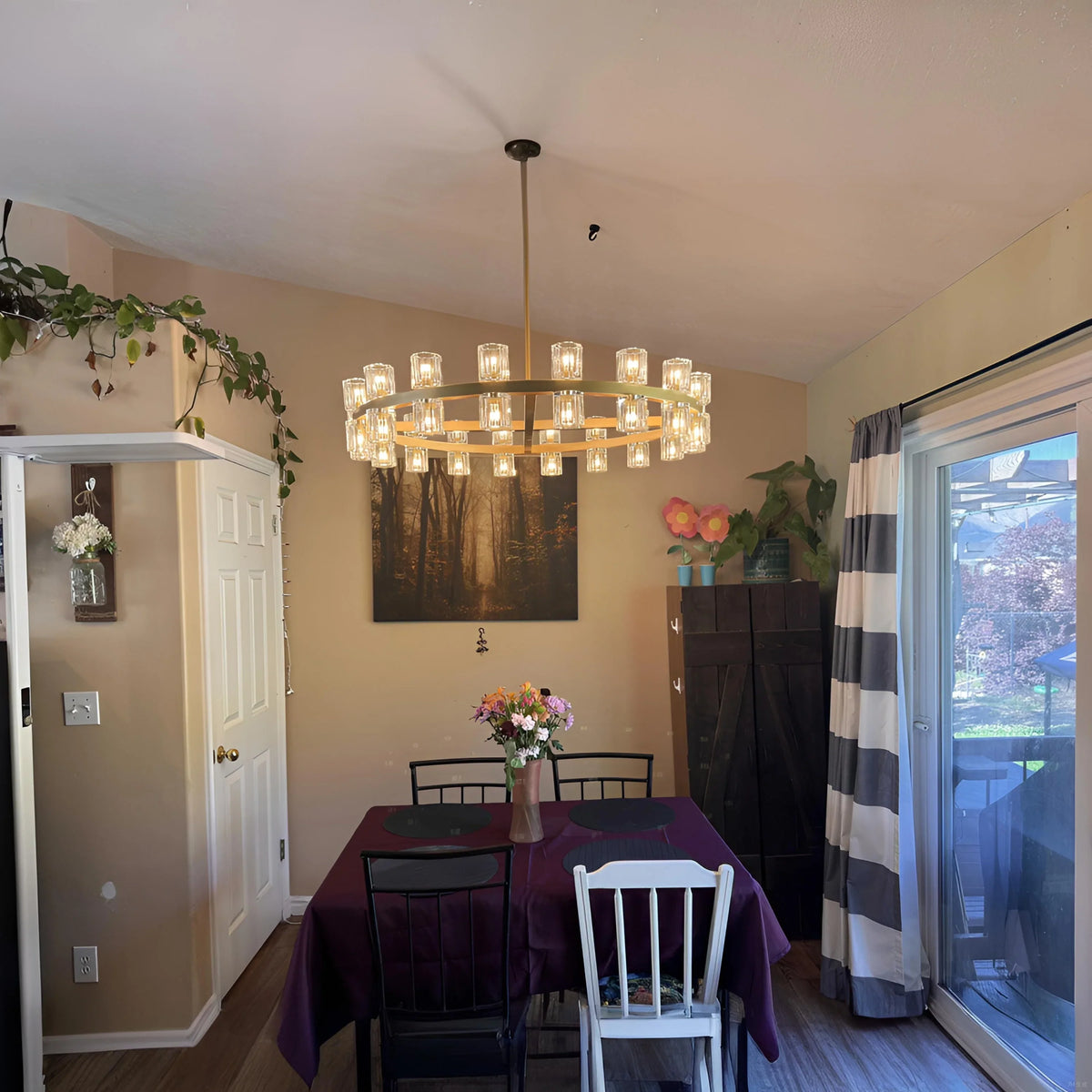 Arcacheno Round Chandelier 36" 48" 60"