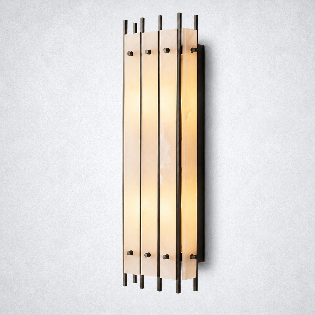 Sorella Alabaster Grand Rectangular Sconce