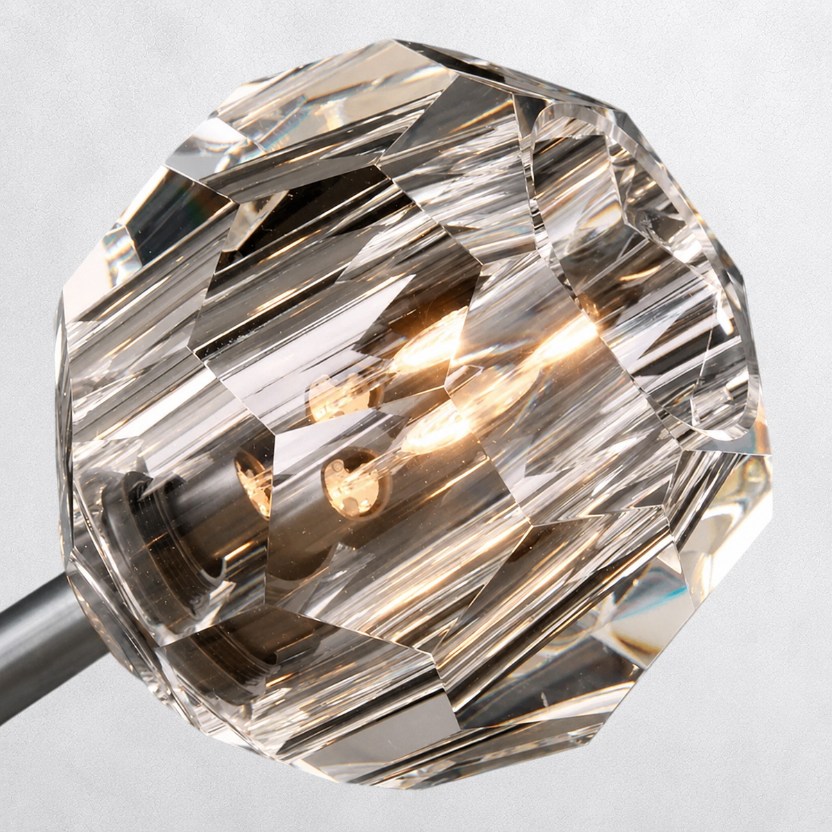 Meridian Clear Crystal Grand Wall Sconce