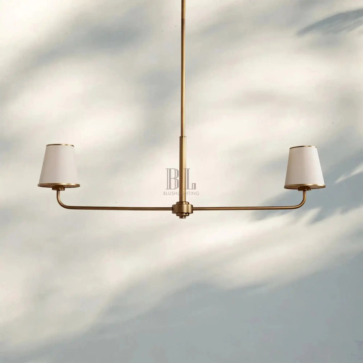 Adria 2-Light Chandelier - Zelno Lighting