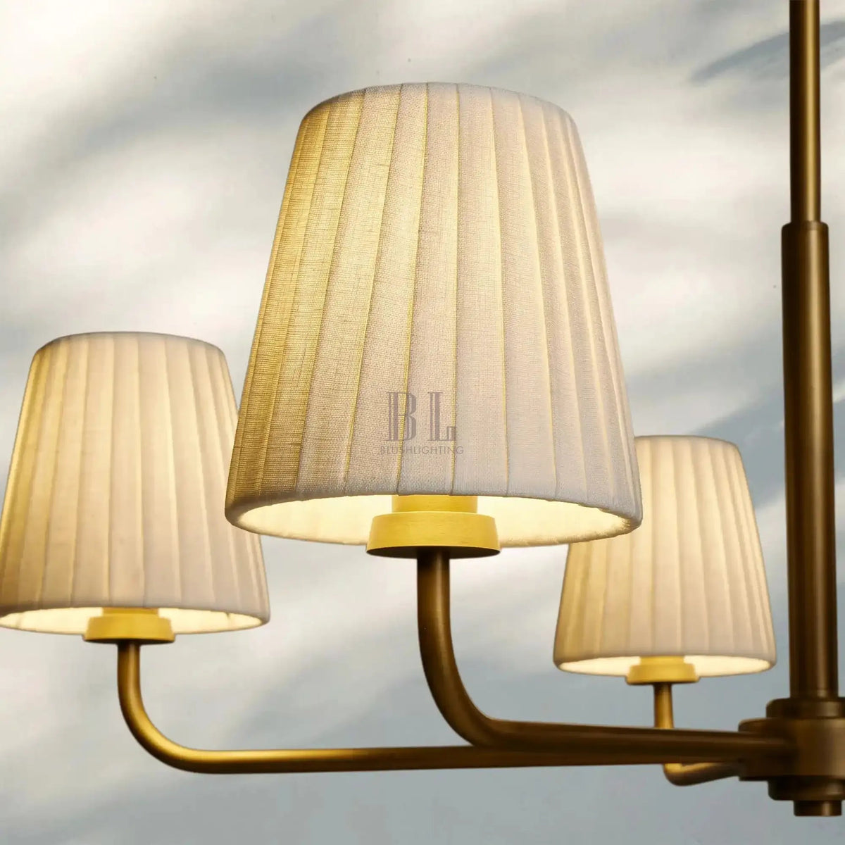 Adria Round Chandelier - Zelno Lighting