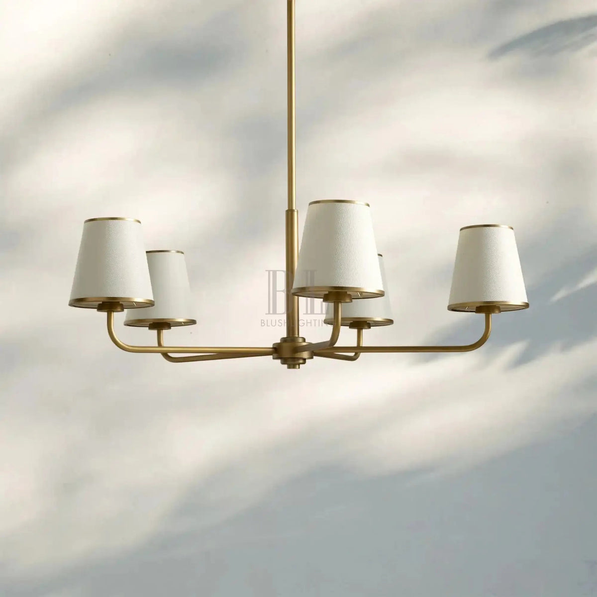Adria Round Chandelier - Zelno Lighting