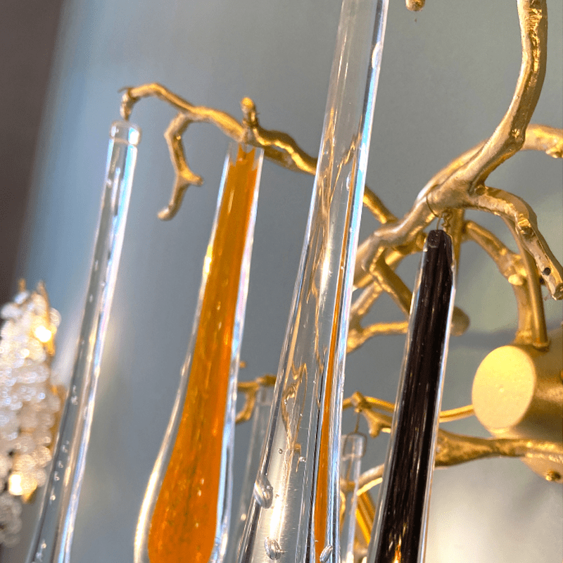 Agnes Branch Crystal Wall Sconce - Zelno Lighting
