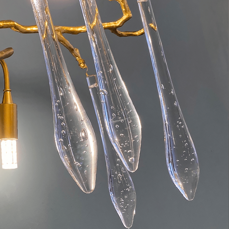 Agnes Branch Crystal Wall Sconce - Zelno Lighting