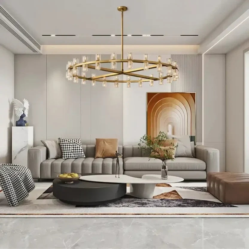 Arcacheno Round Chandelier 36" 48" 60"