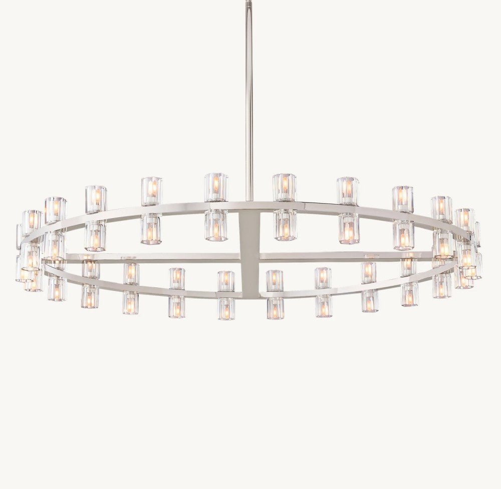 Akachon Round Chandelier 48" - Zelno Lighting
