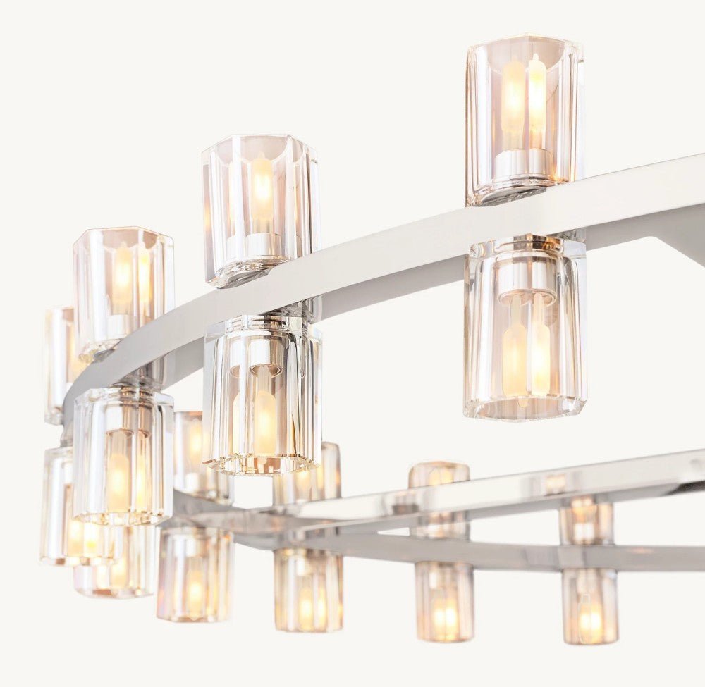 Akachon Round Chandelier 48" - Zelno Lighting