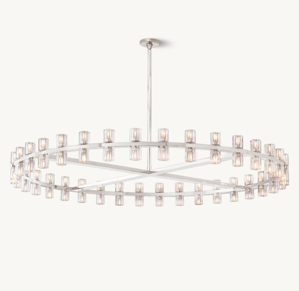 Akachon Round Chandelier 60" - Zelno Lighting