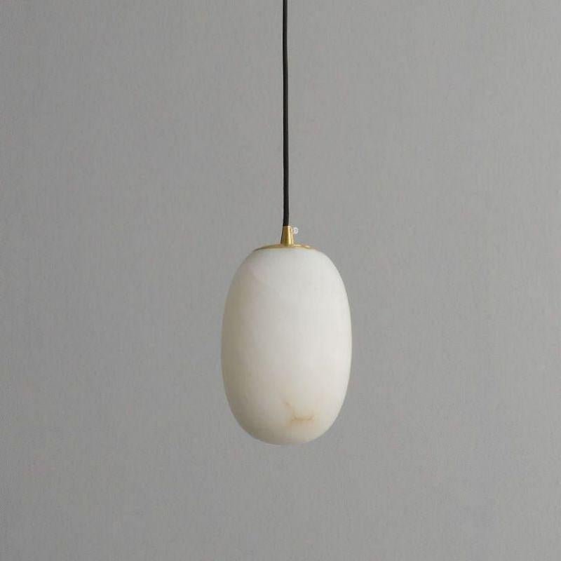 Alabaster Bedside Pendant Light - Zelno Lighting