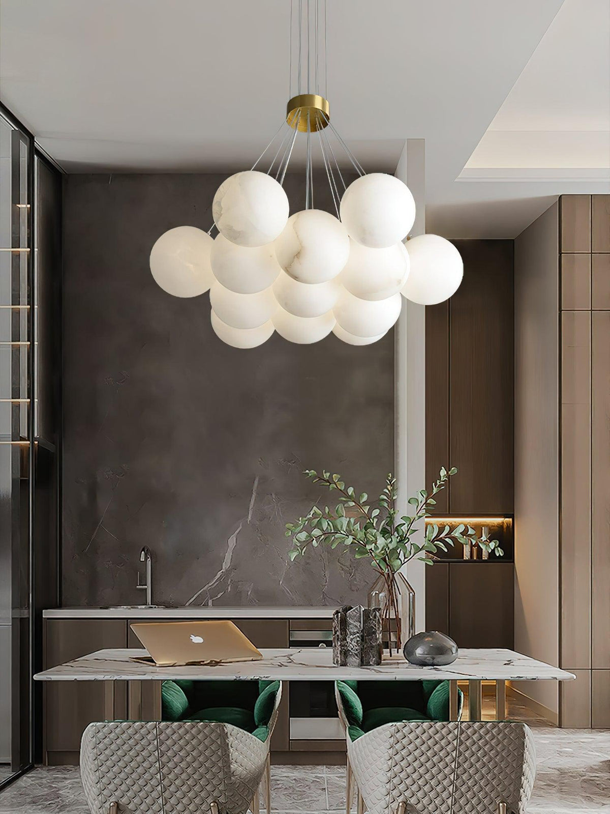 Alabaster Ceiling Pendant - Zelno Lighting
